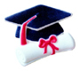 Dec-Ons® Molded Sugar - Cap & Scroll