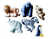 Dec-Ons® Molded Sugar - Zoo Animals