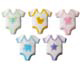 Dec-Ons® Molded Sugar - Baby Onepiece Assortment