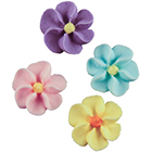 Small Flower Assortment Sugar Layons