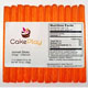 Isomalt Sticks - Orange