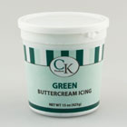 Decorating Buttercream Icing - Green