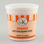 Decorating Buttercream Icing - Orange