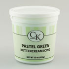 Decorating Buttercream Icing - Pastel Green