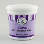 Decorating Buttercream Icing - Purple