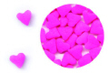 Pink Hearts Edible Confetti Sprinkles