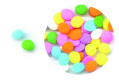 Mixed Color Sequins Edible Confetti Sprinkles