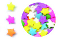 Pastel Colored Stars Edible Confetti Sprinkles