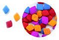 Multi Color Diamonds Edible Confetti Sprinkles