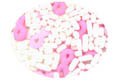 Pink Ribbon Mix Edible Confetti Sprinkles