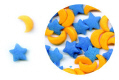 Moons & Stars Edible Confetti Sprinkles