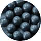 Candy Beads- 7mm Black