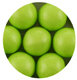 Sixlets - Lime Green 10 MM