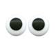 Icing Eyes 3/8"- White/Black