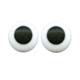 Icing Eyes 1/2"-White/Black