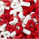 Christmas and Winter Edible Confetti, Sugars, and Sprinkles