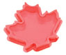 Maple Leaf Red Base with Clear Lid Candy Box