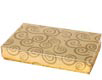 2 Piece- Gold Swirl 1 lb. Box