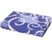 2 Piece- Blue with Silver Swirl 1 lb. Box