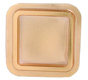 Individual Mint Gold Square Base Clear Lid  Box