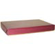 1 lb. Two Piece Gold Base Maroon Lid Candy Box