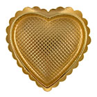 4 oz. Heart Shaped Gold Candy Box
