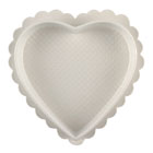 4 oz. White Heart Box, 2 Part (Assembled)