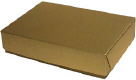 2 lb. Two Piece Gold Base & Foil Lid Candy Box