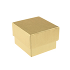One Truffle Gold Foil Base & Lid Candy Box