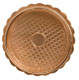 3" Gold Round Base Box, 2 Part (Assembled)