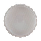 3" White Round Base Box, 2 Part (Assembled)