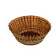 Candy Cup- Brown with Gold Accents