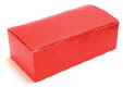 1 lb. One Piece Folding Red Candy Box