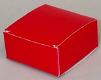 One Piece Folding Maxi Square Red Candy Box