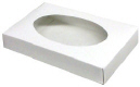 1/2 lb Two Piece Folding Oval Window Candy Box