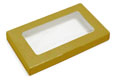 One Piece Folding Business Card Gold Candy Box