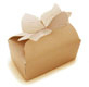 Gold Small Bow Box, 1 Part (Folding)