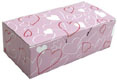 1 lb. One Piece Folding Entangled Hearts Candy Box