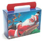 1/2 lb. Folding "Here Comes Santa" Tote Candy Box