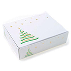 1/4 lb. One Piece Folding Christmas Tree Candy Box