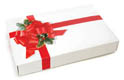 1/2 lb. Two Piece Folding Ribbon & Holly Candy Box