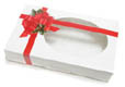 1/2 lb. Ribbon and Holly Box, 1 Part (Folding)