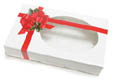 1 lb. One Piece Folding Ribbon & Holly Cookie Box