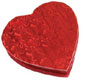 2 oz. Two Piece Red Foil Heart Candy Box