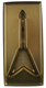 Electric Guitar Blue Insert Brown Candy Box