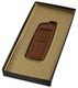 Cell Phone Gold Insert Brown Box