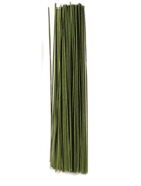 30 Gauge Green 12" Covered Wire