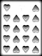 Valentines Candy Molds