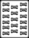 Small Dog Bone Hard Candy/Cookie Mold