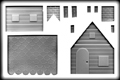 Hard Candy Mold-Gingerbread House/Noah's Ark